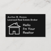 実在地名札 名刺 (正面)