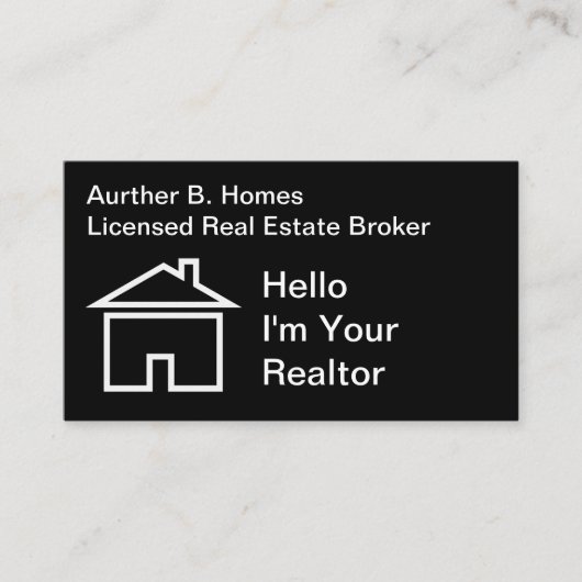 実在地名札 名刺 (正面)