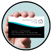 実在地名札 名刺