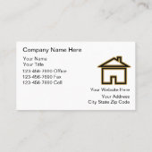 実在地名札 名刺 (裏面)