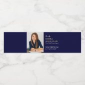 実在地宣伝用水ボトルラベル ペットボトルラベル (シングルラベル)