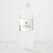 実在地宣伝用水ボトルラベル ペットボトルラベル (正面)