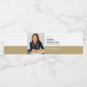 実在地宣伝用水ボトルラベル ペットボトルラベル (シングルラベル)