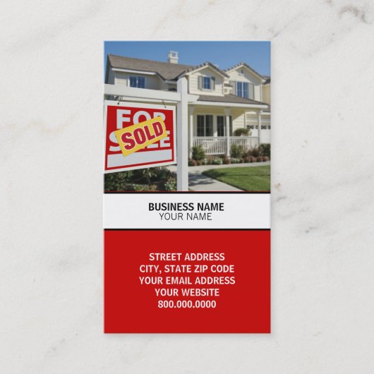 実在地販売名刺 名刺 (正面)