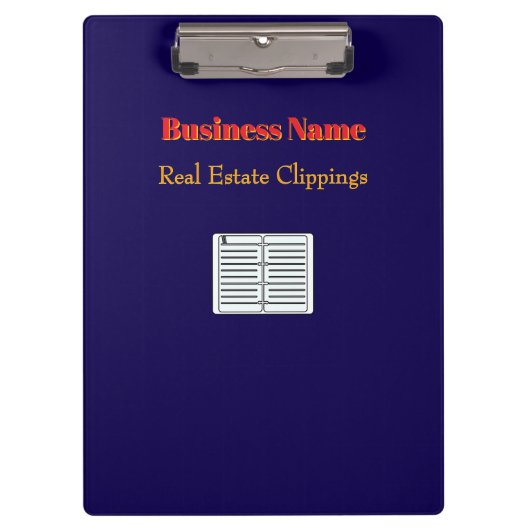 実在地 クリップボード (正面)