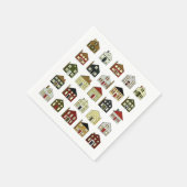 実在地 スタンダードカクテルナプキン (角)