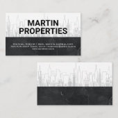 実在地 |ダウンタウン 名刺 (正面/裏面)