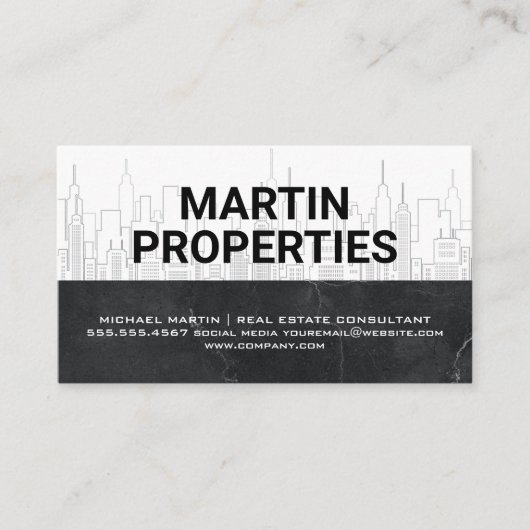 実在地 |ダウンタウン 名刺 (正面)