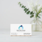 実在地 | ハウスアイコンウッドトリム 名刺 (スタンド正面)