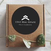 実在地 |ブラックリモダンスティングエージェント不動産仲介業者 ラウンドシール