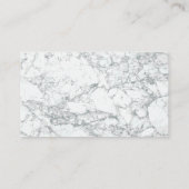 実在地 |ホームアイコン大理石 名刺 (裏面)