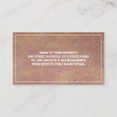 実在地 |ホームモダンロゴ 名刺 (裏面)