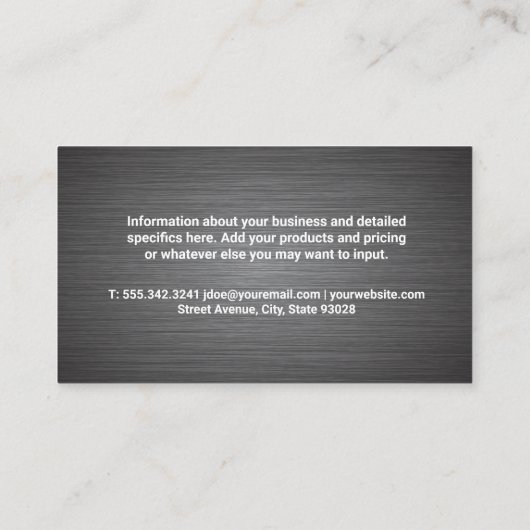 実在地 |ホームロゴ 名刺 (裏面)