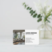 実在地 | ラグジュアリーロフトインテリア 名刺 (スタンド正面)
