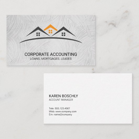 実在地 | 企業の | 運用財産 名刺 (正面/裏面)