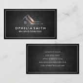 実在地 | 住宅屋根 | プロパティ 名刺 (正面/裏面)