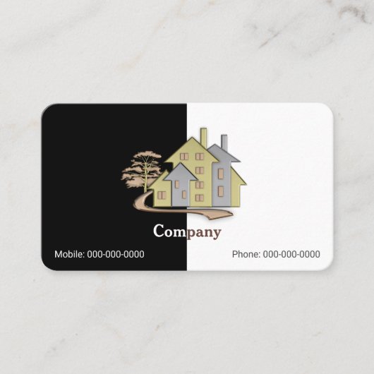 実在地 名刺 (正面)