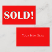 実在地 名刺 (正面/裏面)