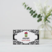 実在地 名刺 (スタンド正面)