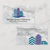 実在地 | 商業用プロパティ | 大理石 名刺 (正面/裏面)