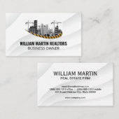 実在地 |建築開発 名刺 (正面/裏面)