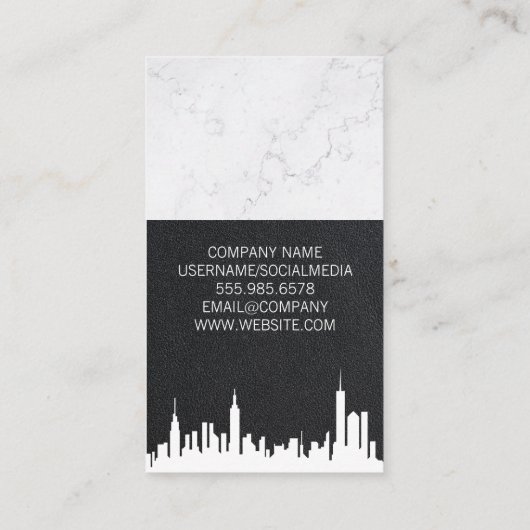 実在地 |街並 名刺 (裏面)