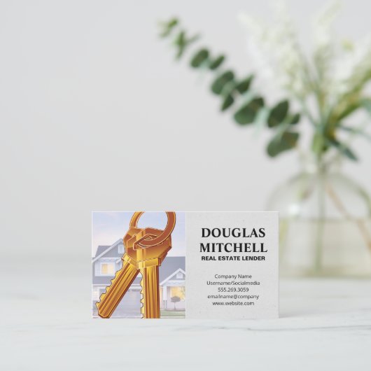 実在地 | 鍵とホーム 名刺 (スタンド正面)