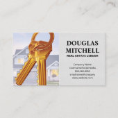 実在地 | 鍵とホーム 名刺 (正面)