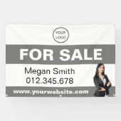 実在売買仲介の不動産ロカスタムゴ 横断幕 (横)