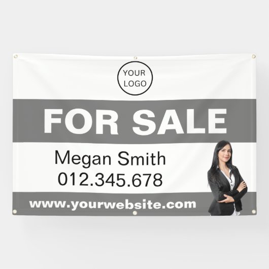 実在売買仲介の不動産ロカスタムゴ 横断幕 (横)