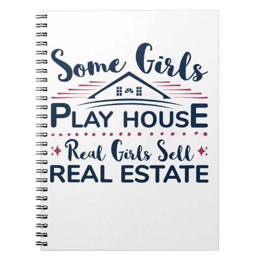 実在女の子は実在財おもしろい団仲介業者 ノートブック (正面)