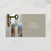 実在実在代理家住宅B 名刺 (裏面)