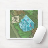 実在家宅販売悪夢おもしろい マウスパッド (マウス)
