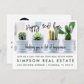 実在屋工場 案内ポストカード (正面/裏面)