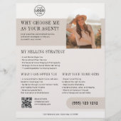 実在州エージェントBusiness Brown Flyer チラシ (正面)