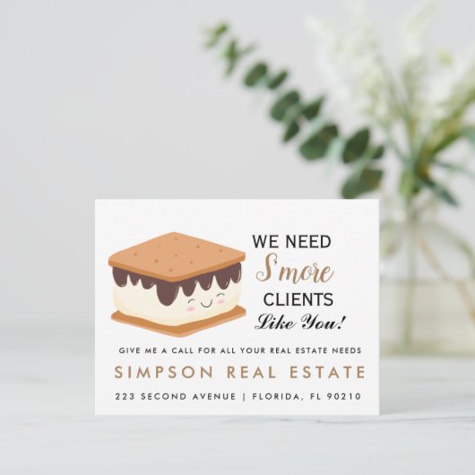 実在州オープンハウスポップ・アートのMore byはがき 案内ポストカード (スタンド正面)