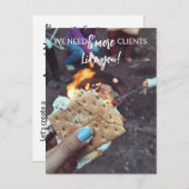 実在州オープンハウスポップ・アートのMore byはがき 案内ポストカード (正面/裏面)