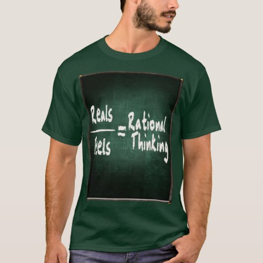 実在感じTシャツ Tシャツ (正面)
