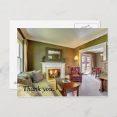 実在感謝してい財は郵便カード。 ポストカード (正面/裏面)