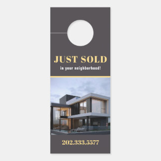 実在戸掛け ドアノブサイン