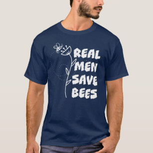 実在救 MEN  BEEPER Converation Beekeeper Dark Tシャツ