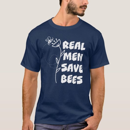 実在救MES BEES CONSERVATION BEEKEEPER Dark Tシャツ (正面)