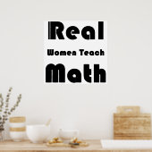 実在数教え数数 ポスター (キッチン)