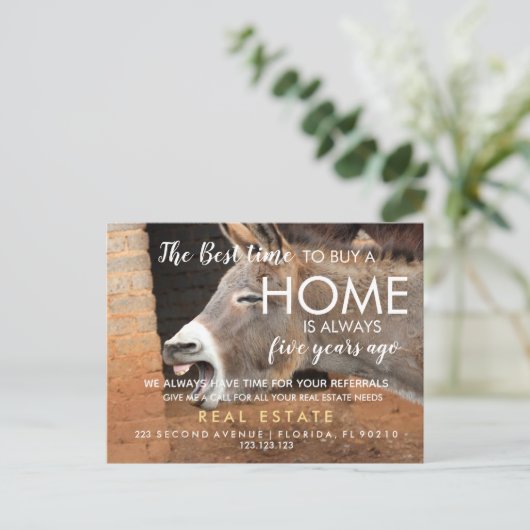 実在最高の家は常に買家の時である 案内ポストカード (スタンド正面)