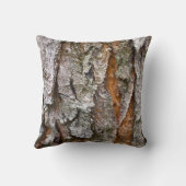 実在樹皮質感 クッション (裏面)