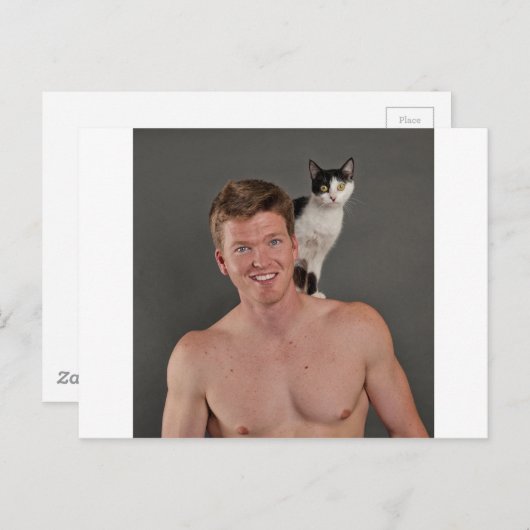 実在猫 ポストカード (正面/裏面)