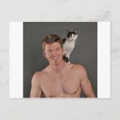 実在猫 ポストカード (正面)