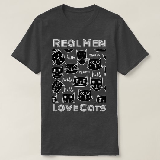 実在猫 Tシャツ (デザイン正面)
