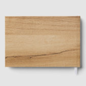 実在箔銀書台本結婚字 ゲストブック (裏面)