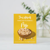 実在紹介で用を立てポップ・アートのる 案内ポストカード (スタンド正面)